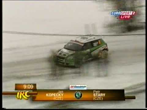 RALLYE MONTE CARLO  2009 LIVE  SS5 / EUROSPORT