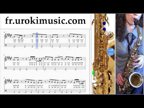 Cours de Saxophone (Ténor) Silvestre Dangond Nicky Jam - Cásate Conmigo Tuto Partitions Partie#2 um