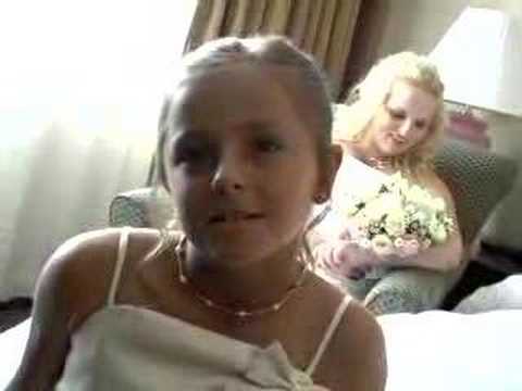 Getting ready at Crown Plaza - Christine and Chris