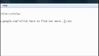 Download the video "HTML Tutorial 5 - Links & Menu Bars - Website Design Tutorial"