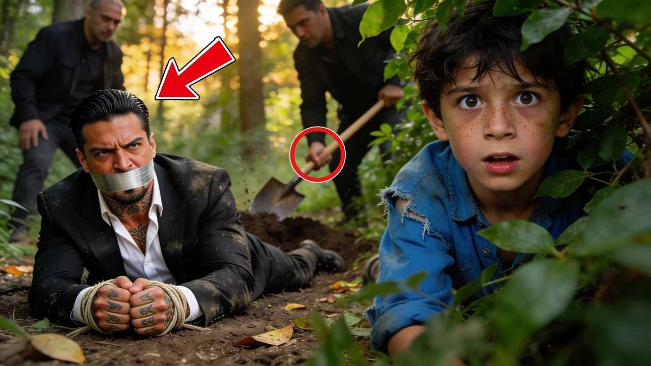 Homeless Boy Sees Two Men Burying Mafia Boss Alive — And Does Something Unbelievable to Save Him