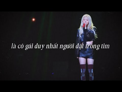 ros&eacute; - number one girl - live | vietsub