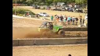 preview picture of video 'Willys Jeep Mud Drag Gone Wrong.'