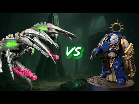 Trazyn’s Pocket Full of Ultramarines - Necrons vs Ultramarines (Warhammer 40k Battle Report)