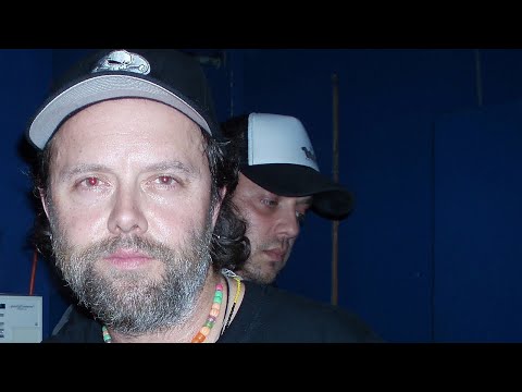 Ian Gillan Lars Ulrich and Gizzarelli On Stage Live Rare