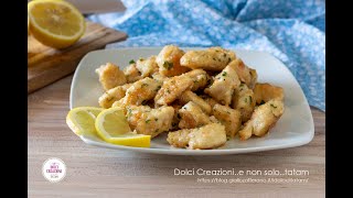BOCCONCINI DI POLLO AL LIMONE, IN PADELLA - CHUNKS OF CHICKEN WITH LEMON, IN A PAN