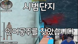 시범단지 수중전은 못참지~