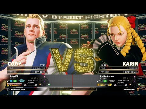 Street Fighter V - RafaelPG (Cody) vs RichterMasters (Karin)