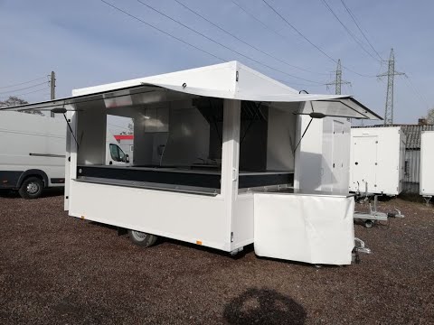 BANNERT vending trailer IMBISS, Food Truck, Handlowa, Gastronomiczna