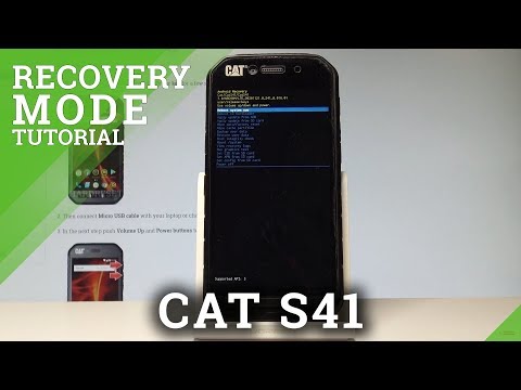 How to Enter Recovery Mode in CAT S41 |HardReset.Info
