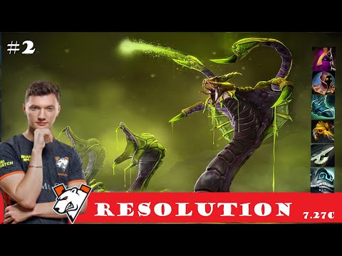 [DOTA 2] VP.Resolut1on the VENOMANCER [OFFLANE] [7.27C] [#2]