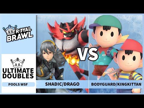 Royal Brawl 2023 - Shadic/Drago (Corrin/Incineroar) VS Bodyguard/Kingkittan (Ness) Doubles Pools WSF
