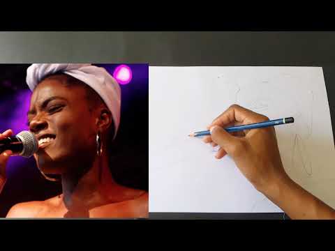 CARTOONING SEVANA| this is epic🤣🤣. CARICATURE Daily challenge 004.