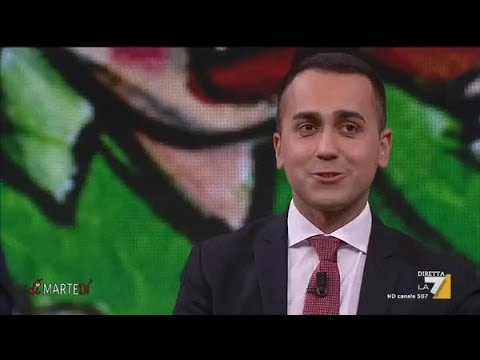 L'intervista e il confronto a Luigi Di Maio, Di Martedì su LA 7, con Giovanni Floris  2/04/2019