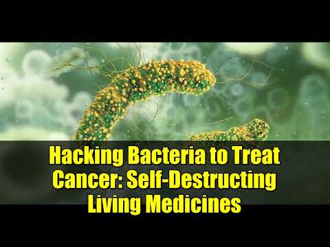 Hacking Bacteria to Treat Cancer: Self-Destructing Living Medicines