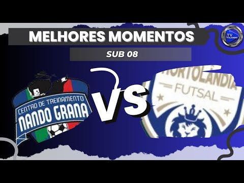 NANDO GRANA X HORTOLÂNDIA SUB 08 AO VIVO MELHORES MOMENTOS TV FALANDO LPF KIDS