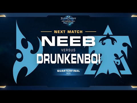 Neeb vs Drunkenboi PvT - Quarterfinals - WCS Challenger NA Season 2