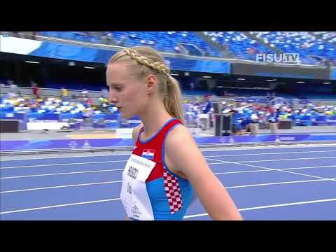 400m prepone [Ž], POLUFINALE, I. skupina - Univerzijada 2019