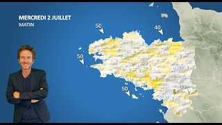 Illustration de l'actualité La météo de votre mercredi 2 juillet 2025