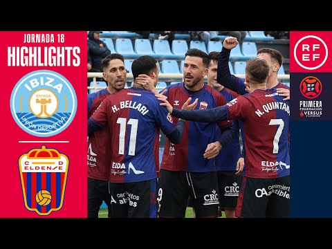 Resumen #PrimeraFederación | UD Ibiza 0-1 CD Eldense | Jornada 18 | Temporada 2025/2026
