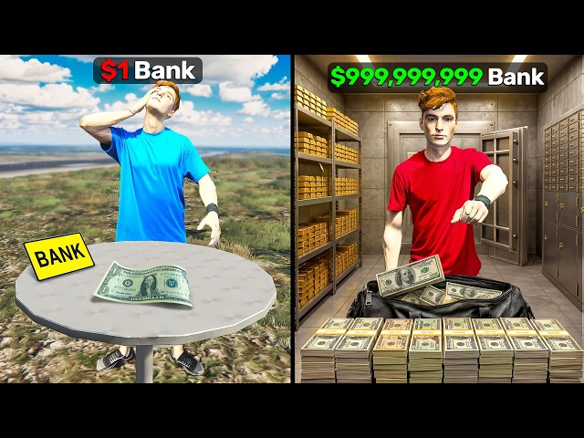 $1 Bank VS $999,999,999 Bank in GTA 5 RP! SDDEFAULT Thumbnail