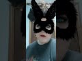 Blowing Bubble Gum Bubbles ASMR Black Bunny Filter