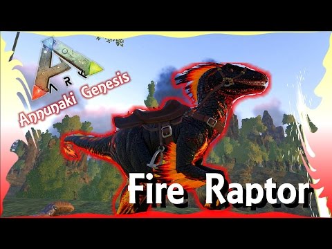 Ark Annunaki Genesis Mod - Fire Raptor - S02Ep10