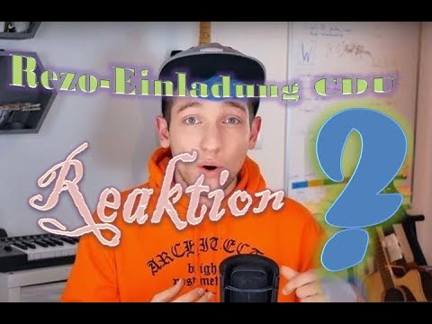 Rezo: Keine Reaktion auf CDU Einladung