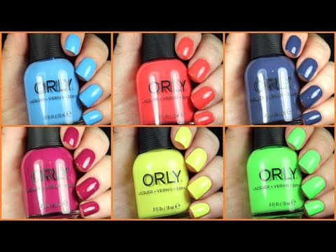 Orly Retrowave Summer 2020 | Live Application