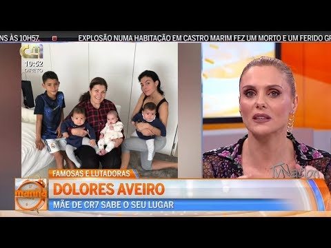 DOLORES AVEIRO (Mãe de CR7) SUPER MÃE!!! 08 Março 2018 HD