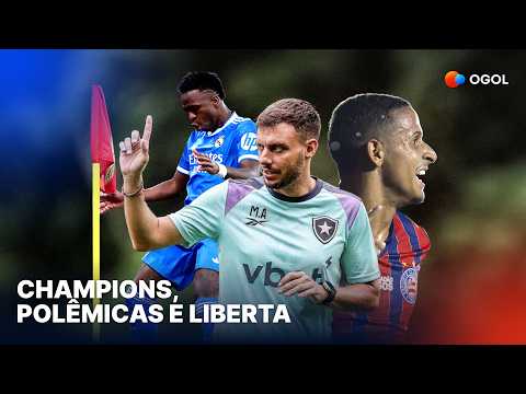  Vini dá vitória ao Real; Botafogo e Bahia estreiam na Libertadores