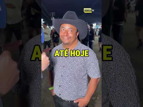 😂 Encontramos o Tatá de Indiara na cobertura da 20ª Expo Acreúna!