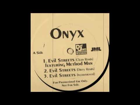 Onyx | Method Man - Evil Streets (Remix) - 1995 Def Jam Promo - Red + Meth Weekend @thedailybeatdrop