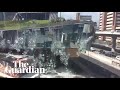 Luxury Mall In Mexico City Partly Collapses