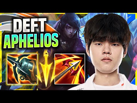 DEFT IS SO CLEAN WITH APHELIOS! - HLE Deft Plays Aphelios ADC vs Jinx! | Season 11