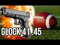 Glock 41 45 Vs The Super Bowl Close Quarters Testing With Champion Shooter Jerry Miculek