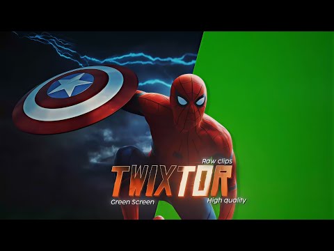 Spiderman Raw Twixtor & Green Screen Clips Pack High Quality 4K !