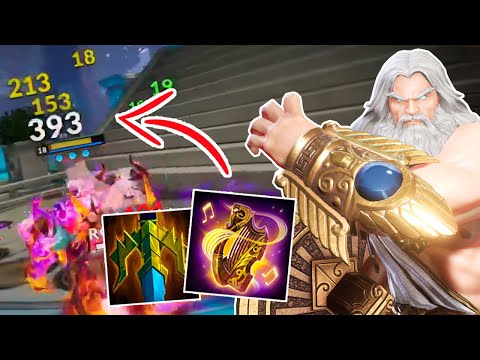 This Zeus ADC Build SHREDS in SMITE 2...