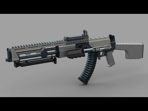 Custom LEGO Gun MOC: RPK MK.III [Silverfish]