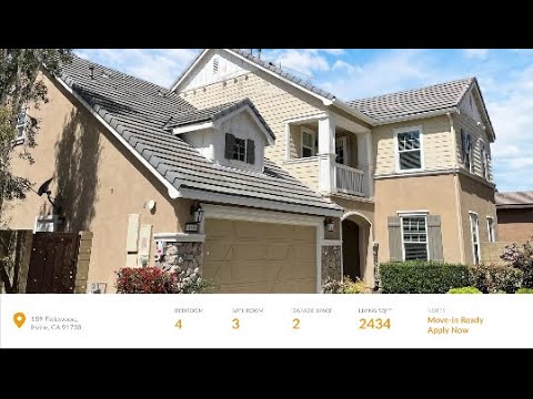 4  Bedroom home for leasing in West Covina property video