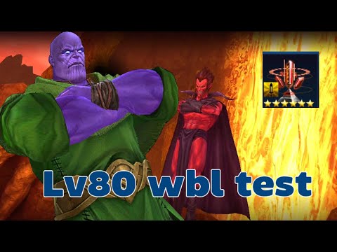 Thanos vs Mephisto 59 | Thanos lv80 wbl test with obelisk | Marvel Future Fight