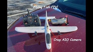 Eachine Flying Fish Twin Motor FPV! With full props view! Sky04X DVR.