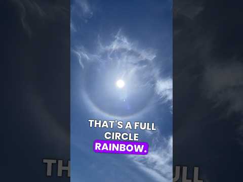 Full circle rainbow