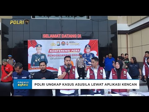 POLRESTA SIDOARJO UNGKAP KASUS PENCABULAN PADA ANAK DI BAWAH UMUR LEWAT APLIKASI KENCAN