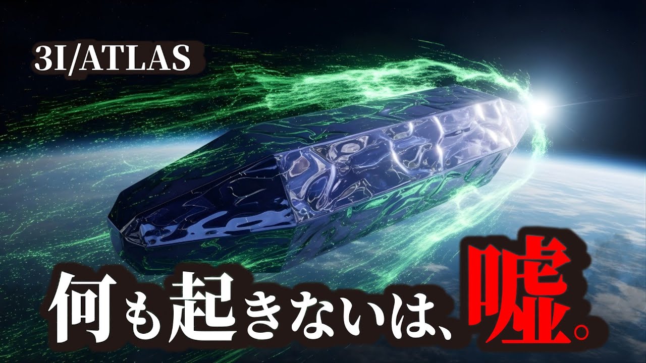 3I/ATLASの正体は「偵察機」でした。軌道が2029年アポフィスと完全に一致