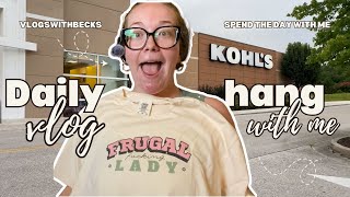 Vlog #387| They got my prescription wrong?! Kohl's Clearance & an unlikely and UNWANTED passenger