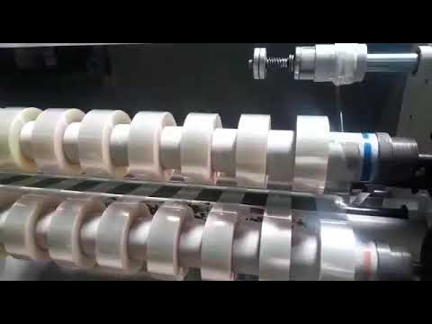 Accurate engineers automatic auto cello tape making machine,...