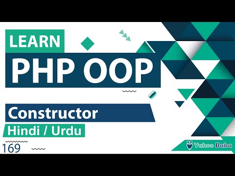 PHP OOP Constructor Function Tutorial in Hindi Urdu