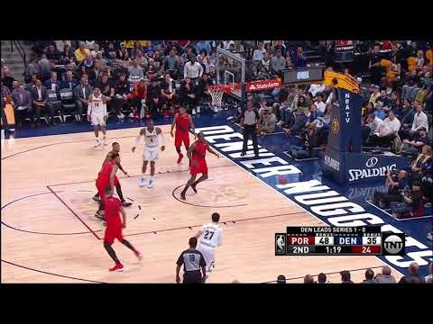 Evan Turner All Actions 05/01/2019 Portland Trail Blazers vs Denver Nuggets Game 2 Highlights