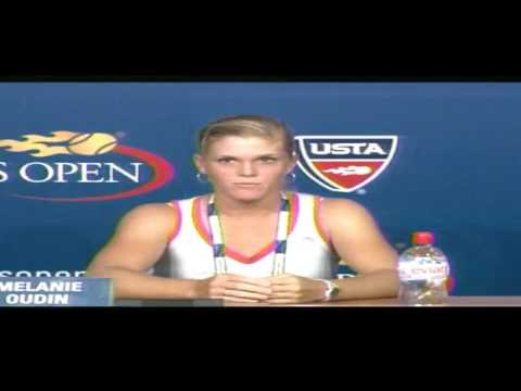 2009 US Open Press Conferences: Melanie Oudin (First Round)